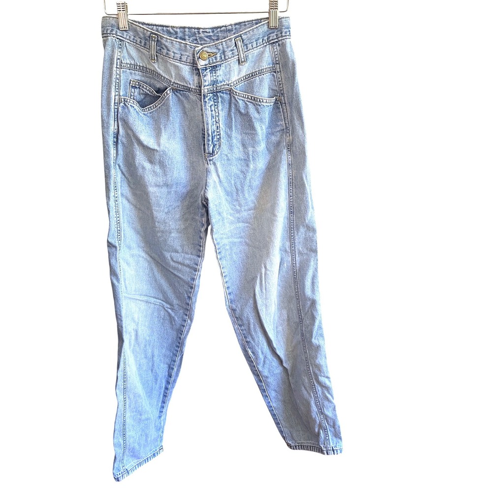 Vintage 80s Liz Claiborne Light Wash High Waisted Relaxed Fit‎ Mom Jeans 6